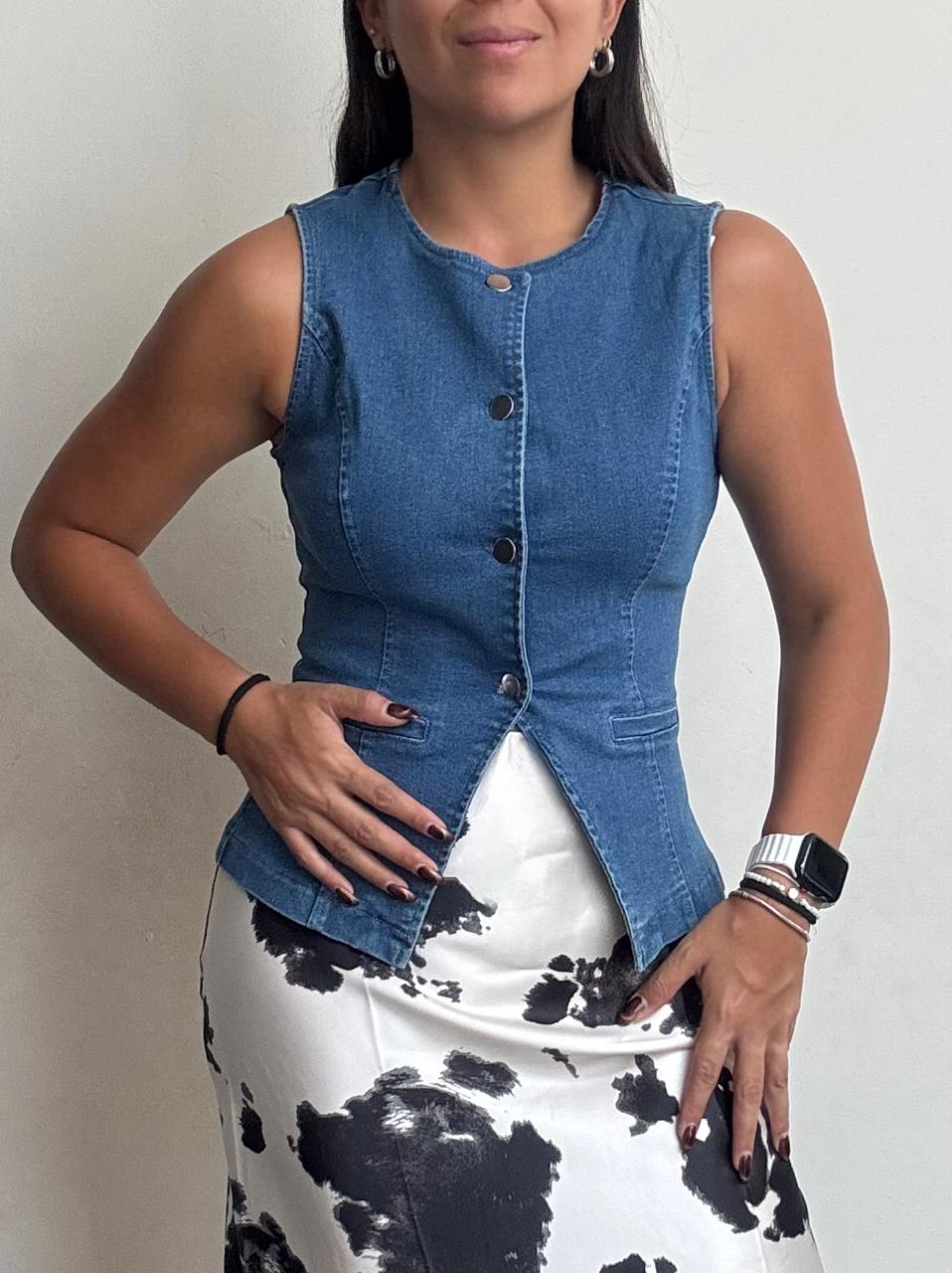 Chaleco Denim