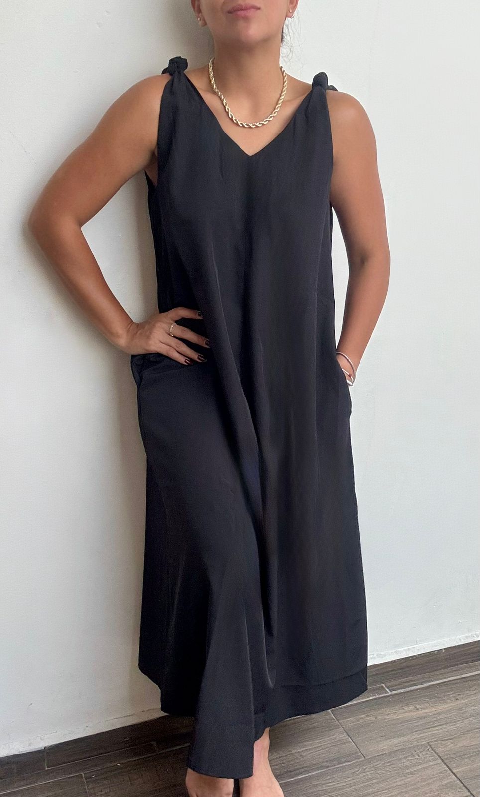 Vestido Midi con Bolsas