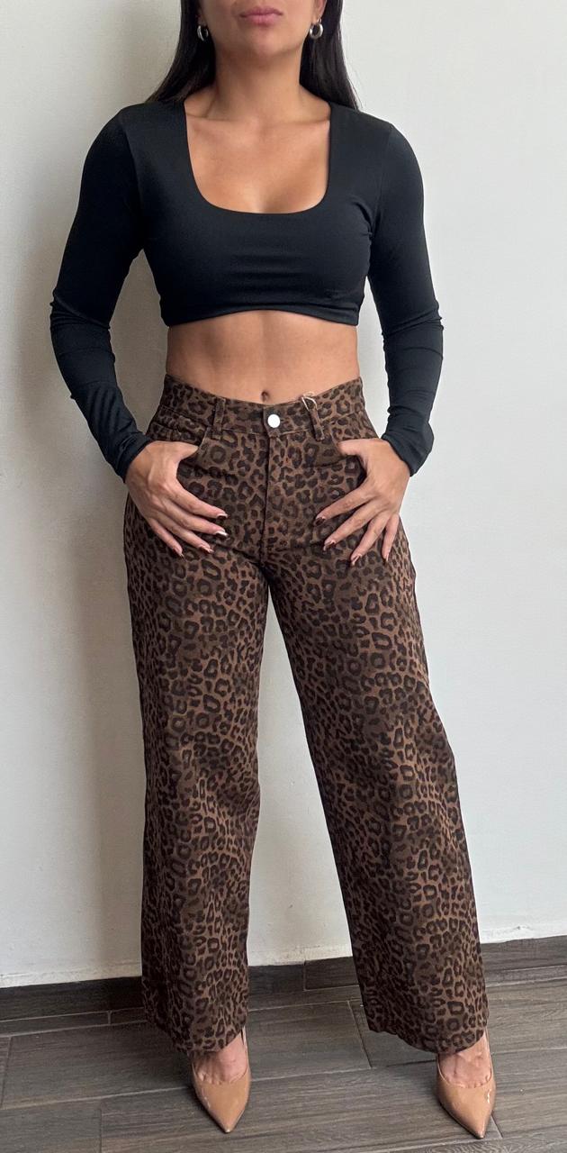 Pantalón animal print