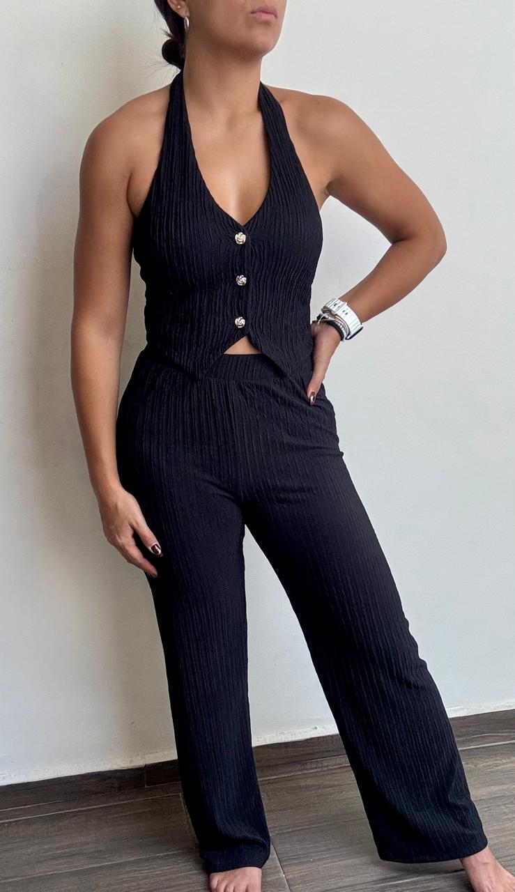 Set Halter de Botones